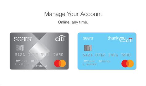 citi sears card login